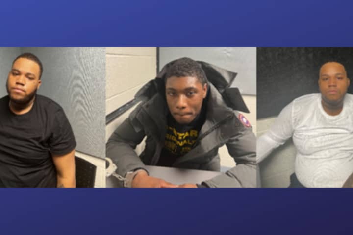 Suitland Trio Busted With Multiple Guns Inside Stolen Vehicle