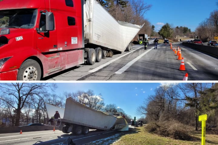 Fuel Spill With Side Of Fries - 42,000 Pounds Of Them: Truck Hits Hutchinson Parkway Overpass