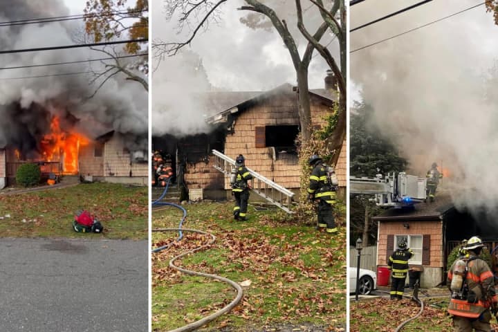 1 Person Seriously Injured, 3 Dogs Killed In North Patchogue House Fire