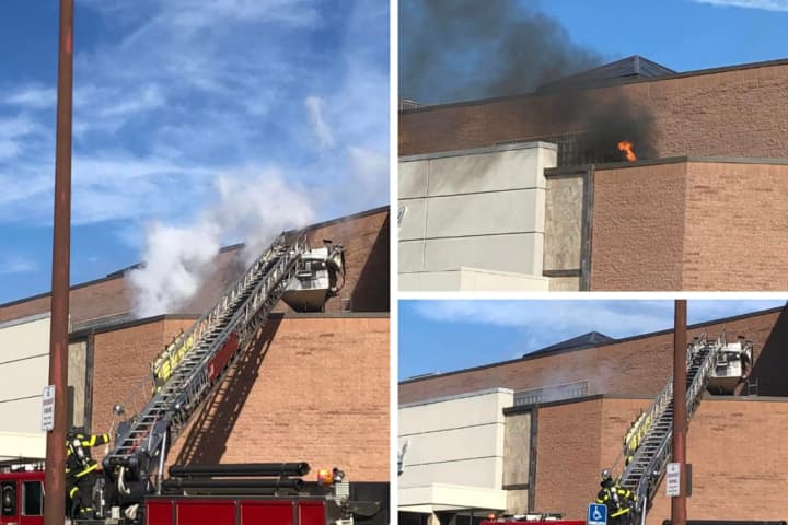 Blaze Breaks Out At CT Mall Food Court: Firefighters Still On Scene