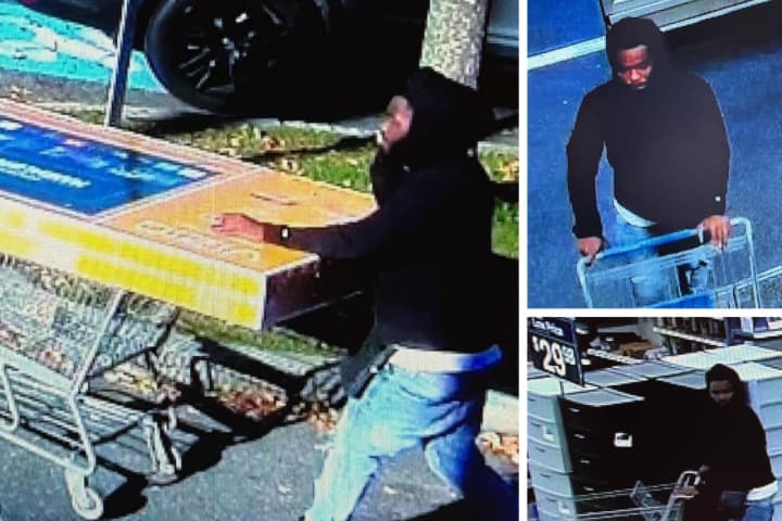 Authorities Search For Man Accused Of Stealing TV From Long Island Walmart