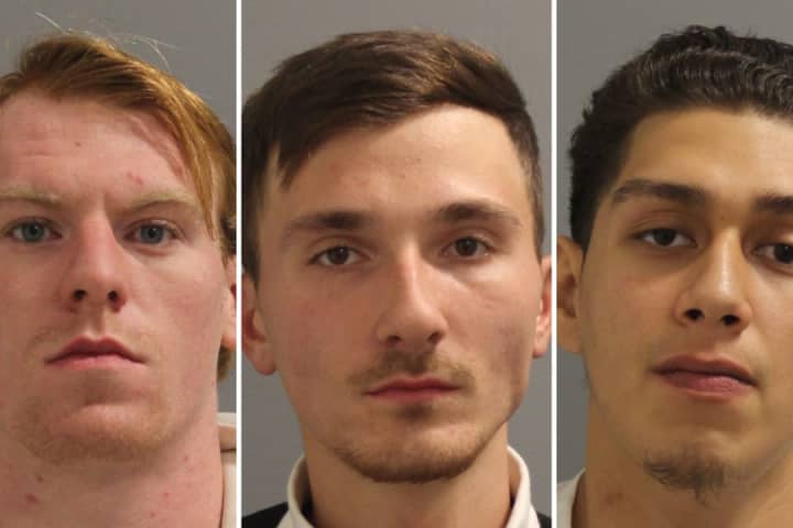 Trio Charged After Officers Find Handgun In Vehicle On Long Island, Police Say
