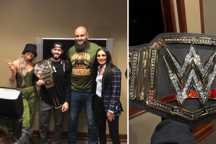 WWE Belt Presented To CT Officer Who Was Injured In Double-Fatal Shooting