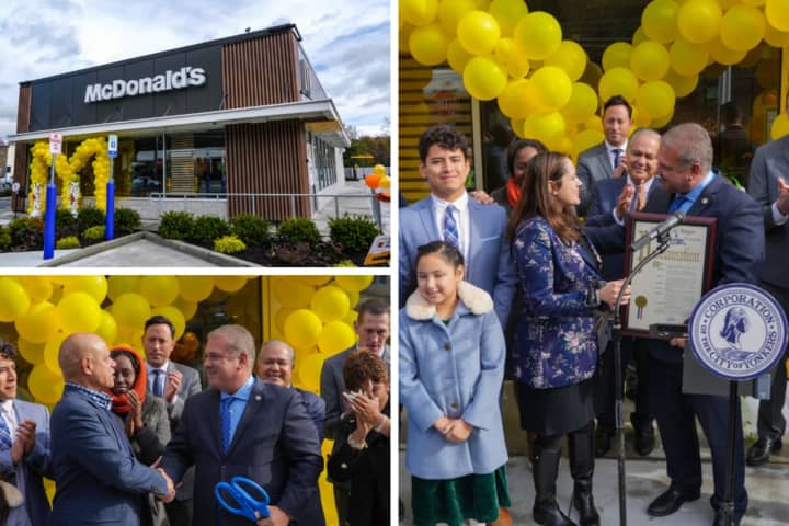 I'm Lovin' It: McDonald's In Yonkers Reopens After Renovations (Video)