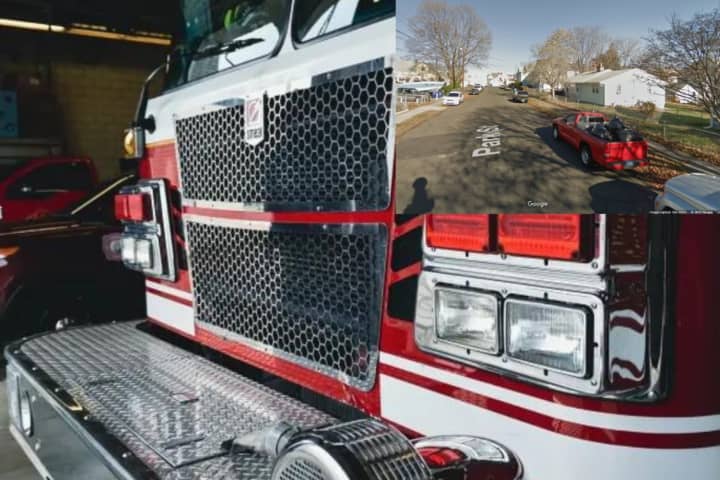 Firefighter Falls Through Burning Home In Bridgeport