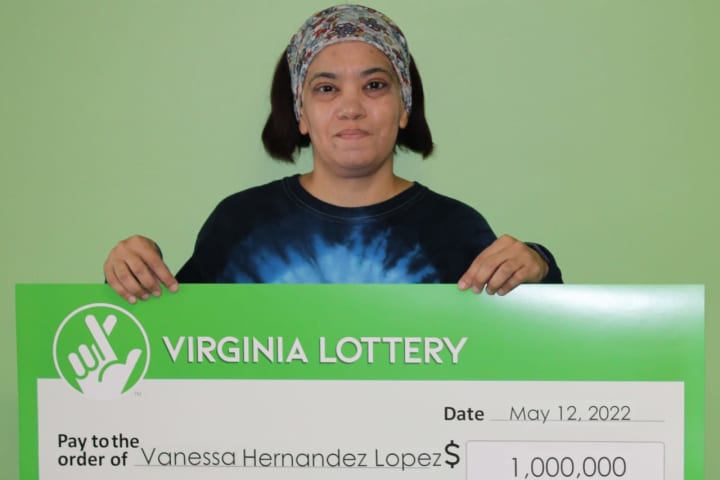 Virginia Woman Scores $1 Million In Lottery Win