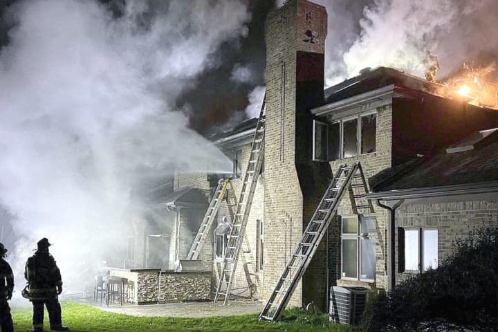 Four Suffer Smoke Inhalation In Overnight Old Tappan House Fire