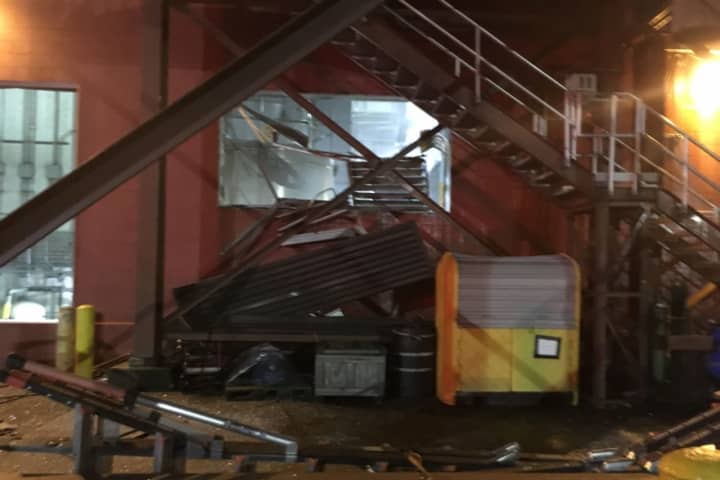 Explosion Damages Water Treatment Facility In Stamford