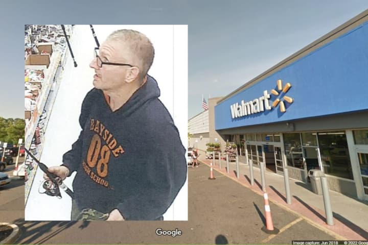 Seen Him? Man Wanted For Stealing Fishing Equipment From Long Island Walmart