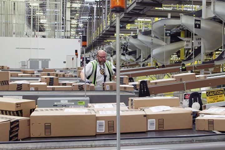 Work Starts On Massive Amazon Warehouse In Area