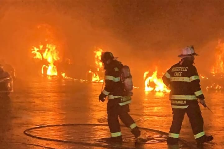 21 Vehicles Destroyed In Bergen County Fire