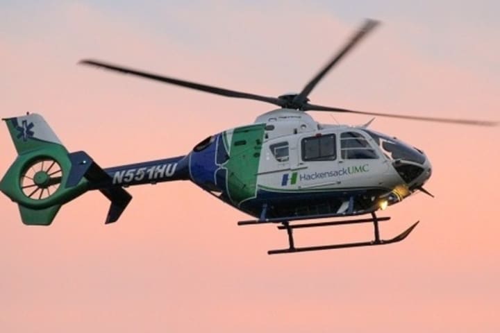 Two Airlifted In Sussex County Crash