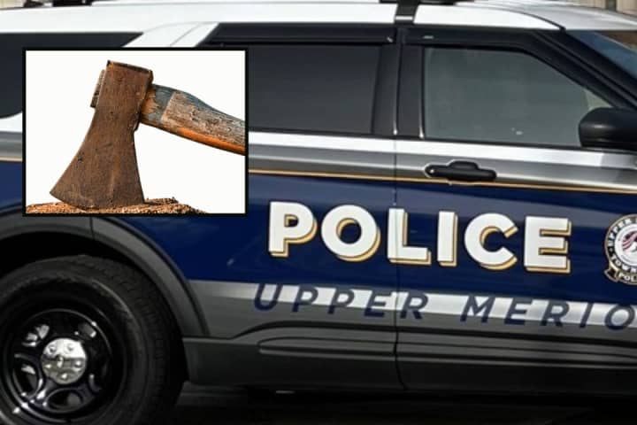 Ax-Wielding Driver Rammed Car In Upper Merion, Police Say