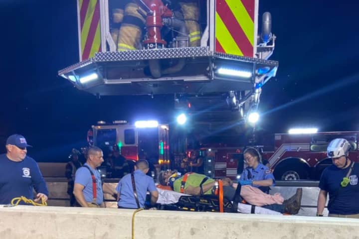 Bucks County First Responders Rescue Worker After 40-Foot Fall