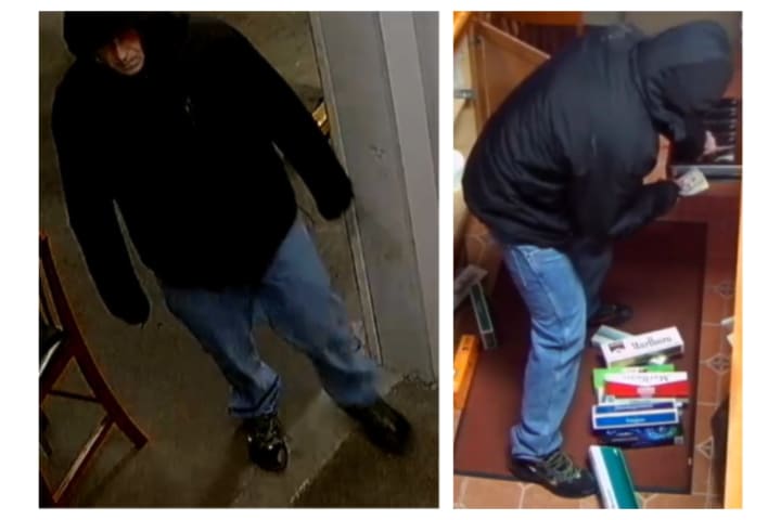 Stealing Smokes, Stacks: Have You Seen This Huntington Burglar?
