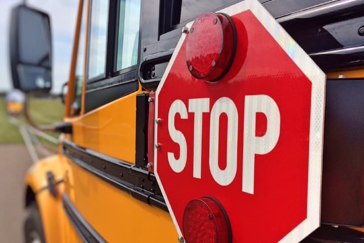 School Bus Crashes In Burlington County (DEVELOPING)