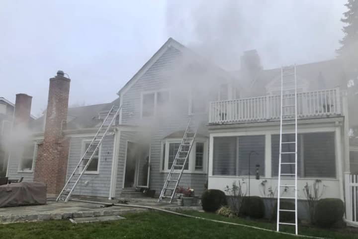3-Alarm Christmas Morning House Fire Displaces 2 In Norwalk