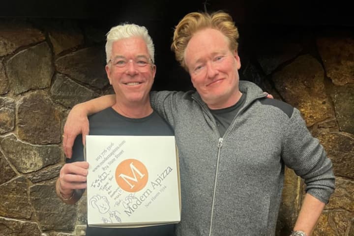 Conan O'Brien Visits Popular CT Pizzeria: 'Thank You For An Amazing Meal!'