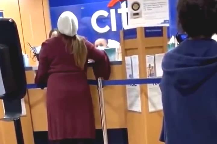 Bergen County Bank Tirade Goes Viral: ‘I Am A Scientist. There Is No Corona!’