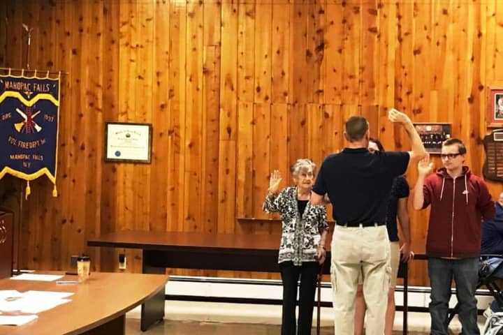 Mahopac Falls Fire Department Honors Woman For Years Of Service