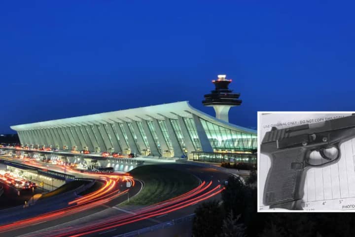 Handgun Seized From Traveler By TSA Officers At Dulles International Airport