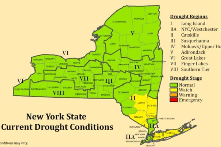 Drought Watch Remains In Effect For These NY Counties