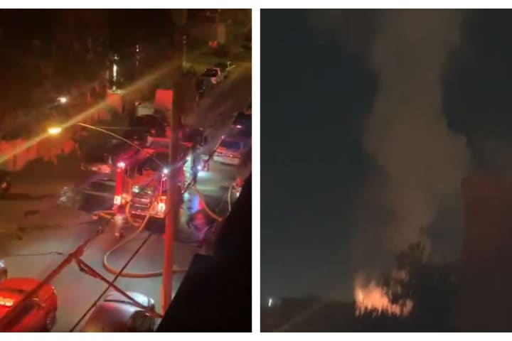 Fire Blasts Through Roof Of Philadelphia Rowhouse (VIDEO)