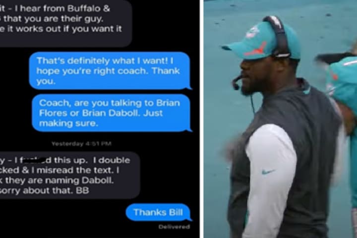 Ex-Dolphins Coach Brian Flores Sues Giants, NFL For Racial Discrimination, Cites Belichick Text
