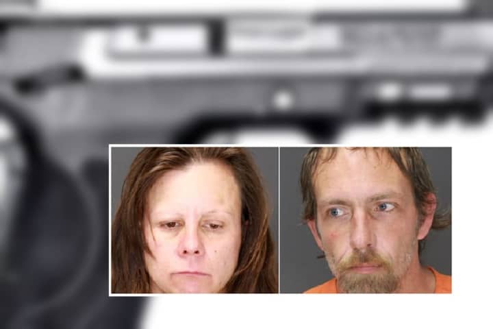 Illegal U-Turn Leads To Crystal Meth, Loaded Gun, Arrests Of Ex-Con Couple