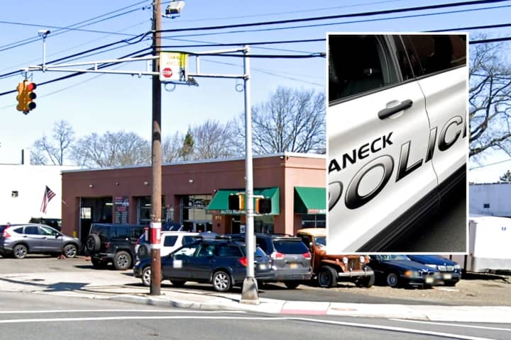 Burglar Bolts Out Back Of Teaneck Auto Repair Shop As Police Arrive
