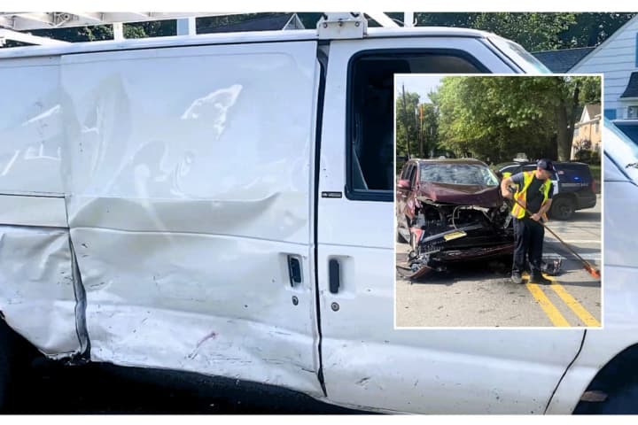 Multi-Vehicle Ridgewood Crash Sends Driver To Hospital