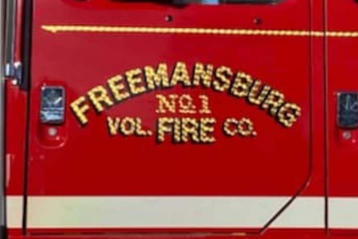 First Responders Fight House Fire In Freemansburg
