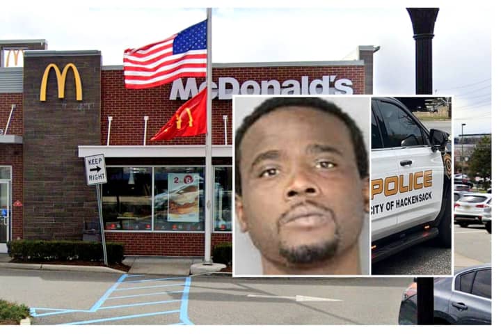 Familiar Foe Nabbed With Knife Following Failed McDonald's Bathroom Robbery Bid: Hackensack PD