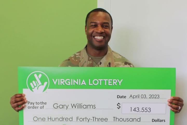 Army Sergeant From Fort Belvoir Wins $143K Virginia Lottery Jackpot