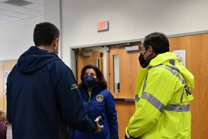 Hochul Gives Update On Winter Storm Response In Hardest-Hit Hudson Valley County