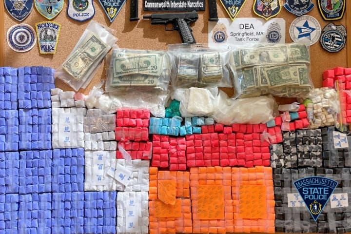 20 LBs Of Coke, $100K In Cash, Guns: Drug Ring Bust Nabs 8 In Western Mass, Police Say