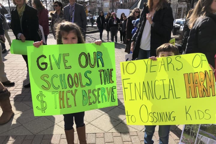 Ossining Rallies Against $16 Million Loss Of State School Funding