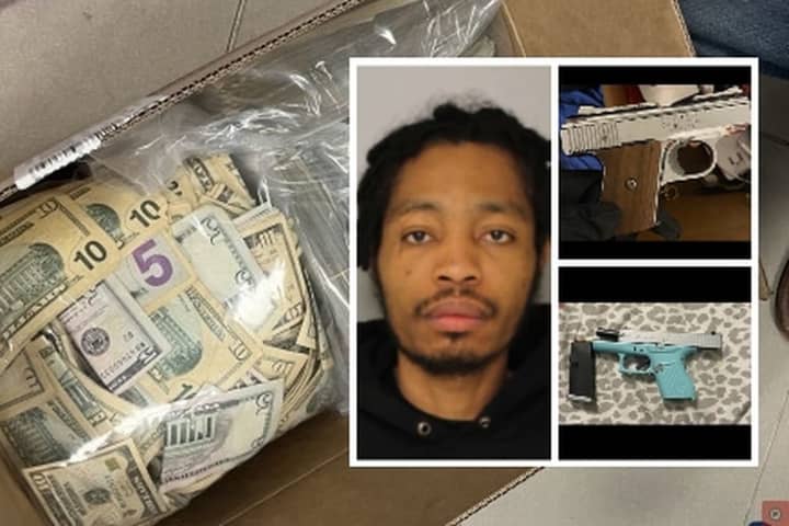 Pound Of Meth, Hundreds Of Fentanyl Pills, 3 Guns Seized From Delco Drug Dealer: PD