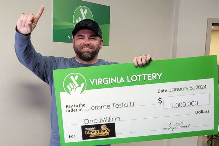 Man Celebrates Million Dollar Virginia Lottery Win While On Caribbean Cruise To Kick Off 2024