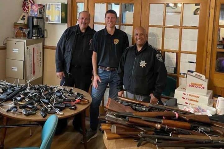 Gun Buyback Program In Hudson Valley Nets 235 Weapons, Including Assault Rifles