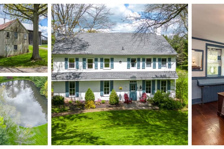 Farmhouse Estate Steeped In History Hits Montco Market At $1.45M (LOOK INSIDE)