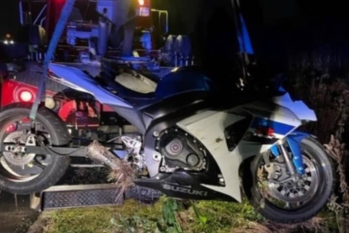Bucks County Motorcyclist Crashes, Abandons Bike: Police