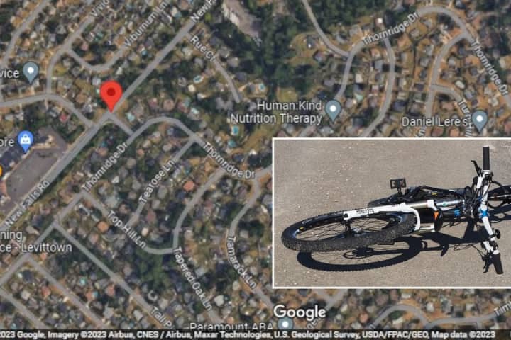 Bicyclist Fatally Struck By Car In Levittown, Police Say