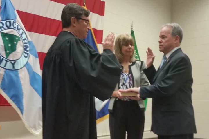 Day Sworn In For Second Term As Rockland County Executive