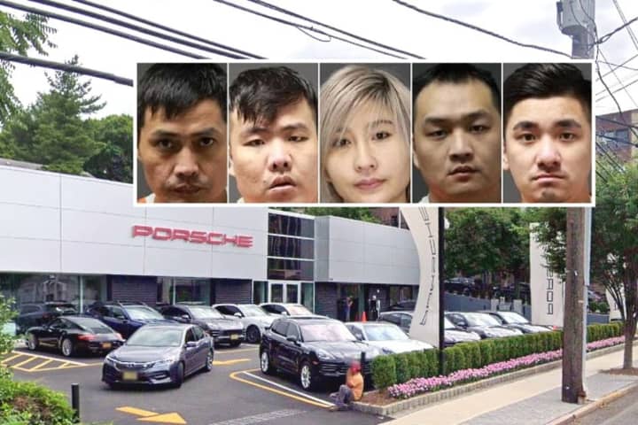Five Chinese Nationals Seized At Bergen Porsche Dealership In ID Theft, Forgery Case