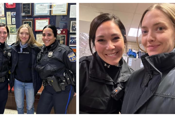 PA Native Amanda Seyfried Goes On Police Ride Along In Philly's Kensington Neighborhood