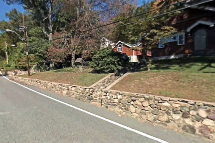 West Milford PD: Drunk Driver Keeps Going On Flat Tire, Bashed Front End, After Rock Wall Crash