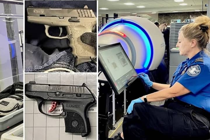 Newark Again Leads NYC-Area Airports In Gun Seizures: LGA Up, JFK Down In 2022, TSA Says