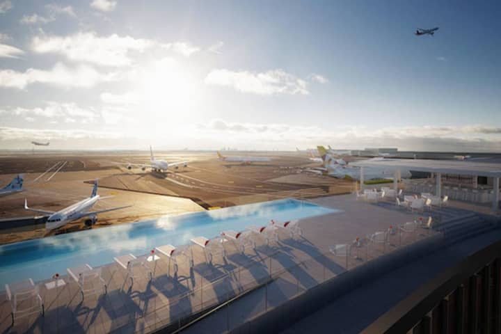 Rooftop Infinity Pool, Observation Deck To Open At JFK Airport