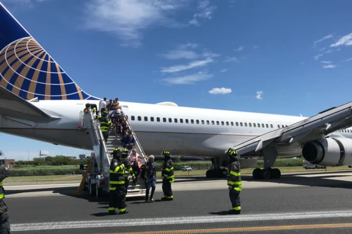 Newark Airport Arrivals, Departures Delayed For Investigation Of Plane That Skidded Off Runway